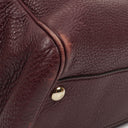 Gucci Bamboo Shopper Burgundy Diana Small Tote Bag