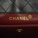 Chanel Black Quilted Lambskin Vintage Mini Trapeze Classic Single Flap Bag