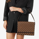 Louis Vuitton Tribeca Carre Damier Ebene Canvas Bag