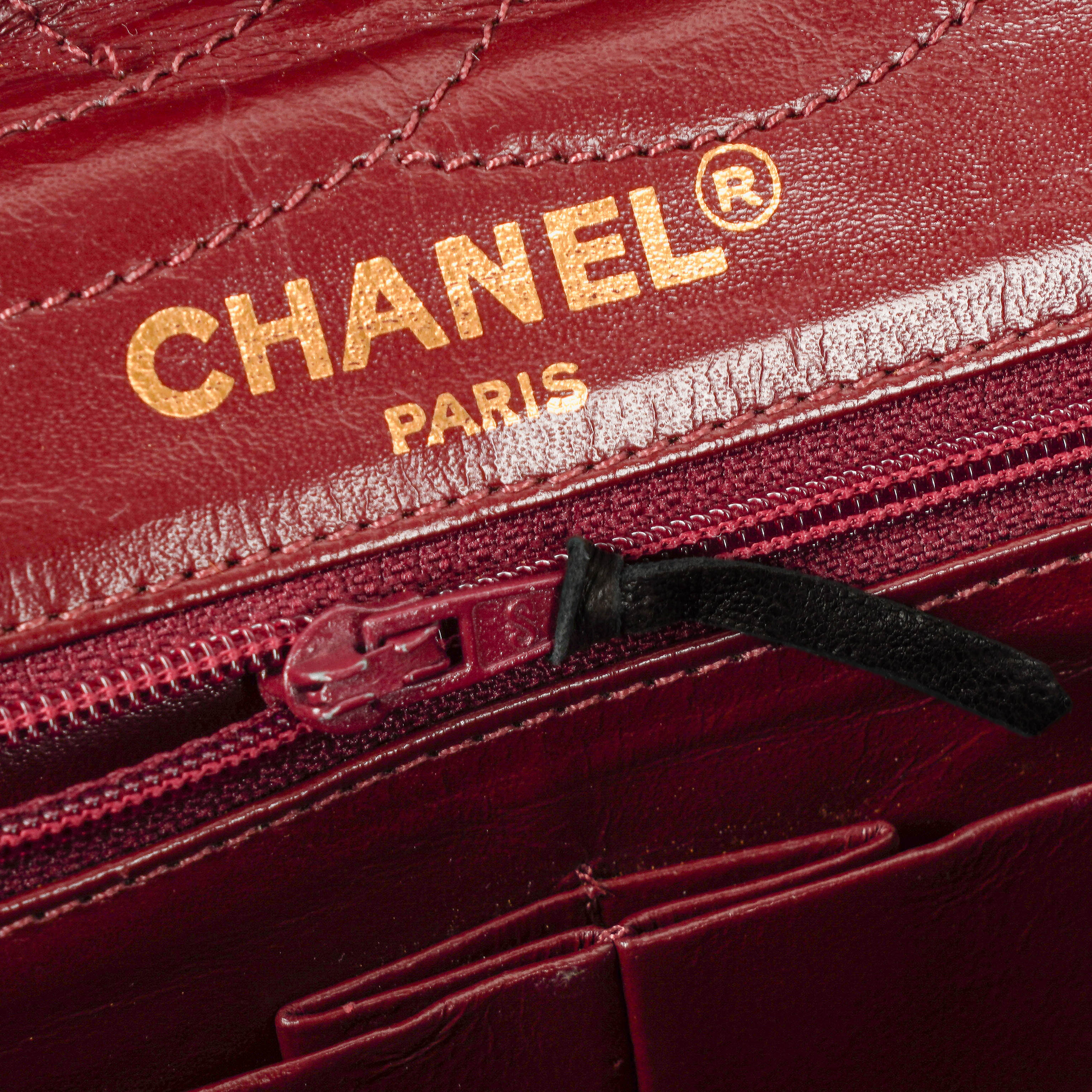 Chanel Paris Classic Medium Double Flap Bag Black Quilted Lambskin With Gold &amp; Silver Tone Combo Hardware