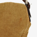 Fendi Corduroy Shoulder Bag