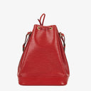 Louis Vuitton Noe Grande Red EPI Leather Shoulder Bag