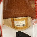 Chanel Red/Beige PVC and Leather Naked Patchwork Flap Bag