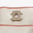 Chanel Red/Beige PVC and Leather Naked Patchwork Flap Bag