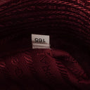 Prada Saffiano Lux Cerise Open Promenade Bag