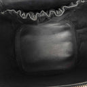 Chanel Black Leather Vanity Case