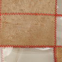 Chanel Red/Beige PVC and Leather Naked Patchwork Flap Bag