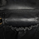 Chanel Black Leather Vanity Case