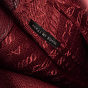 Prada Saffiano Lux Cerise Open Promenade Bag