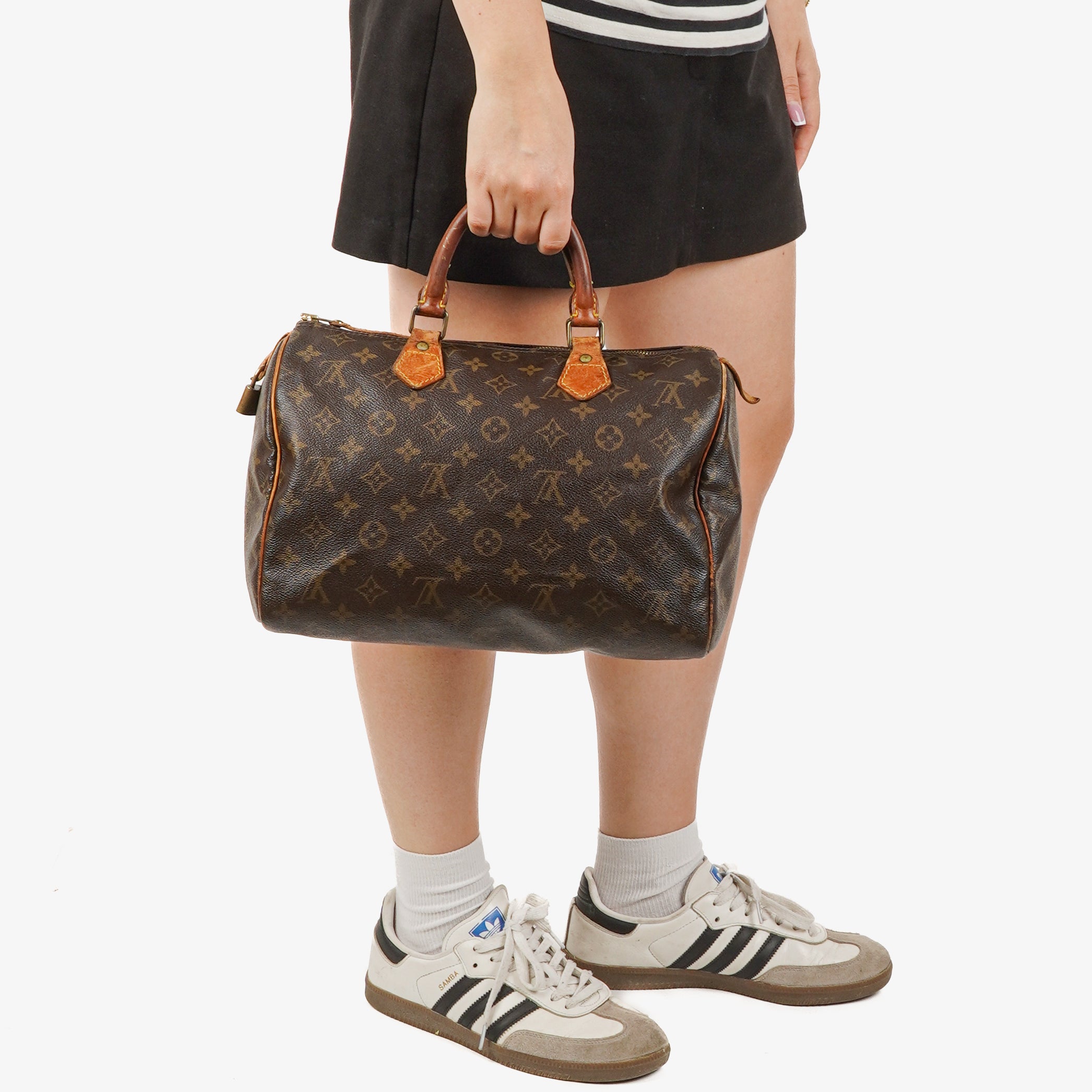 Louis Vuitton Speedy 30 Monogram Canvas Bag