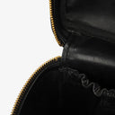 Chanel Black Leather Vanity Case