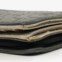 Chanel Black Camélia Embossed Leather Wallet