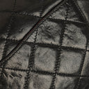 Chanel Paris Classic Medium Double Flap Bag Black Quilted Lambskin With Gold &amp; Silver Tone Combo Hardware