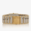 Rado Diastar Rectangular Two-Tone Stainless Steel Quartz Ladies Watch