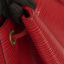 Louis Vuitton Noe Grande Red EPI Leather Shoulder Bag
