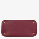 Prada Saffiano Lux Cerise Open Promenade Bag