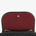 Chanel Black Mini Flap Bag Quilted Lambskin With 24K Gold-Plated Hardware