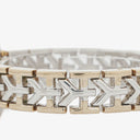 Yves Saint Laurent Octagon Two-Tone Stainless Steel Watch
