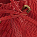 Louis Vuitton Noe Grande Red EPI Leather Shoulder Bag