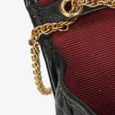 Chanel Black Mini Flap Bag Quilted Lambskin With 24K Gold-Plated Hardware
