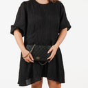 Chanel Classic Full Flap Bag Black Quilted Leather 24K Gold-Plated Hardware