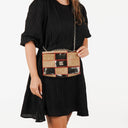 Chanel Red/Beige PVC and Leather Naked Patchwork Flap Bag