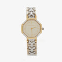 Yves Saint Laurent Octagon Two-Tone Stainless Steel Watch