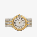 Yves Saint Laurent YSL Logo Two-Tone Stainless Steel Watch