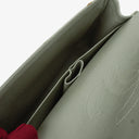 Chanel Classic Metallic Green Quilted Lambskin Jumbo Double Flap Bag&nbsp;