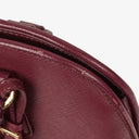 Prada Saffiano Lux Cerise Open Promenade Bag
