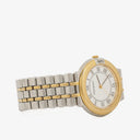 Yves Saint Laurent YSL Logo Two-Tone Stainless Steel Watch