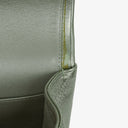 Chanel Classic Metallic Green Quilted Lambskin Jumbo Double Flap Bag&nbsp;