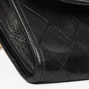 Chanel Black Mini Flap Bag Quilted Lambskin With 24K Gold-Plated Hardware
