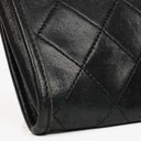 Chanel Black Mini Flap Bag Quilted Lambskin With 24K Gold-Plated Hardware
