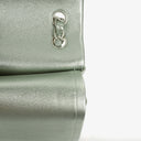 Chanel Classic Metallic Green Quilted Lambskin Jumbo Double Flap Bag&nbsp;