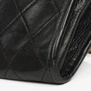 Chanel Black Mini Flap Bag Quilted Lambskin With 24K Gold-Plated Hardware