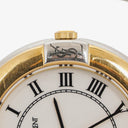 Yves Saint Laurent YSL Logo Two-Tone Stainless Steel Watch