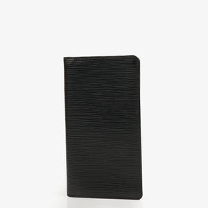 Louis Vuitton Epi Leather Black Brazza Wallet