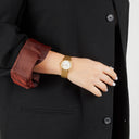 Yves Saint Laurent Gold Tone Base Metal Watch