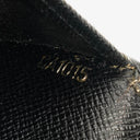 Louis Vuitton Epi Leather Black Brazza Wallet