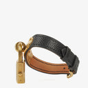 Hermes Kelly Noir Epsom Leather Gold Plated Watch