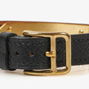 Hermes Kelly Noir Epsom Leather Gold Plated Watch