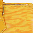 Louis Vuitton Speedy 25 Yellow EPI Leather Handbag