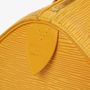Louis Vuitton Speedy 25 Yellow EPI Leather Handbag