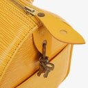 Louis Vuitton Speedy 25 Yellow EPI Leather Handbag