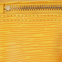 Louis Vuitton Speedy 25 Yellow EPI Leather Handbag