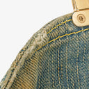 Louis Vuitton Blue Denim Mini Pleaty Monogram Bag