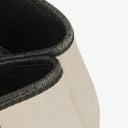 Balenciaga Navy Cabas Small Natural Black Calfskin Cotton Canvas Bag