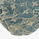 Louis Vuitton Blue Denim Mini Pleaty Monogram Bag
