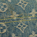Louis Vuitton Blue Denim Mini Pleaty Monogram Bag